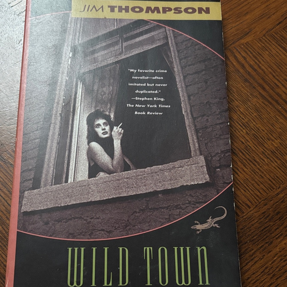 Jim Thompson 'Wild Town' Book